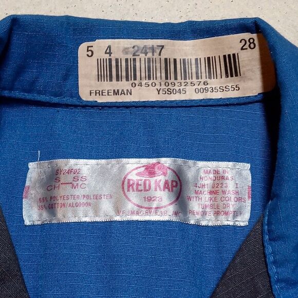 Ford Red Kap Automotive Authentic Dealership Mechanic Work Shirt - Size Small - Picture 11 of 13